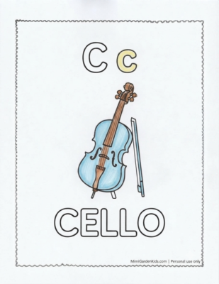 letter c coloring pages for preschoolers jpeg 1
