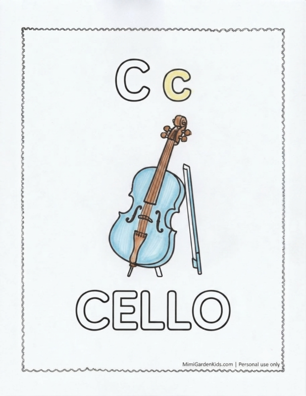 letter c coloring pages for preschoolers jpeg 1