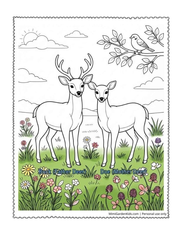 Buck coloring pages jg