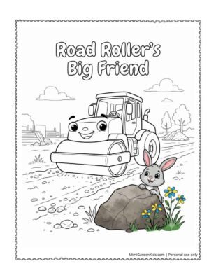 construction vehicles coloring pages