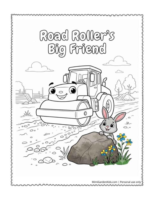construction vehicles coloring pages