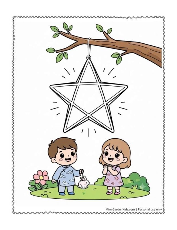 star color page