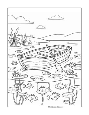boat coloring pages printable free