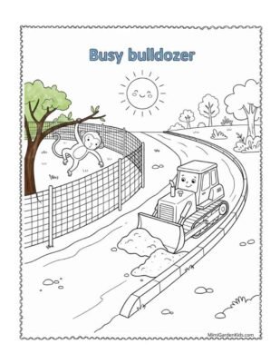coloring pages construction vehicles free download