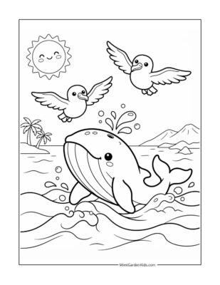 easy hawaii coloring pages printable