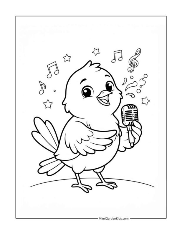 free printable music coloring pages for kids