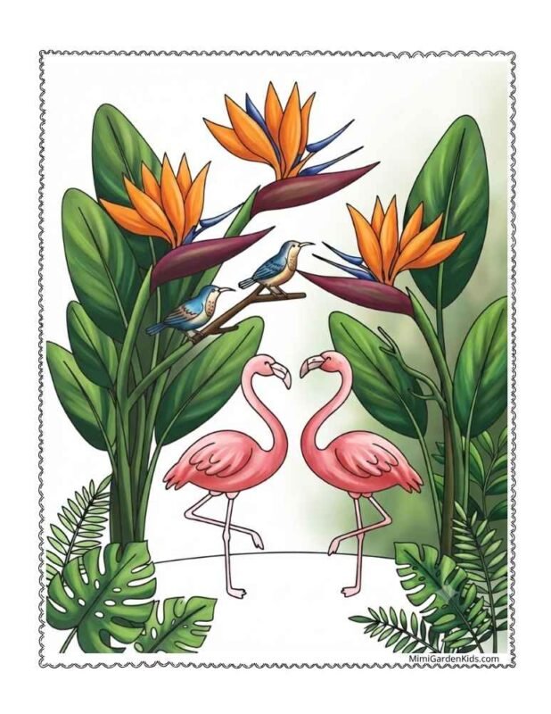 hawaii coloring page free printable and download