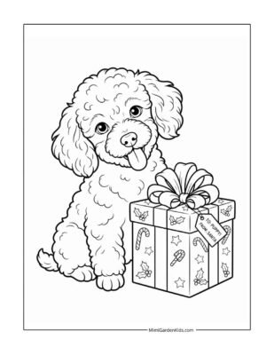 realistic puppy coloring page free printable